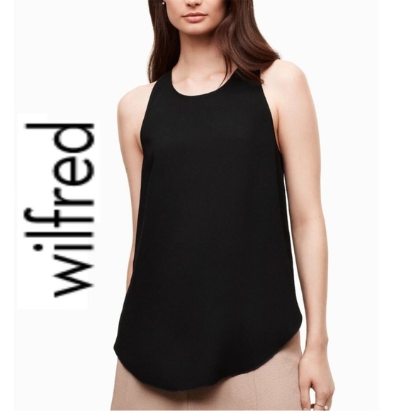 WILFRED | Aritzia Sèvres Blouse Tunic Tank | XS - Picture 1 of 8